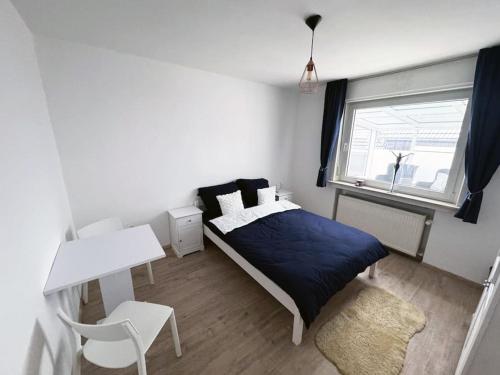 Katil atau katil-katil dalam bilik di Ferienhaus Silva-Körfer