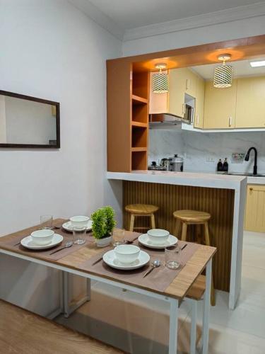 Η κουζίνα ή μικρή κουζίνα στο Home in Bacolod