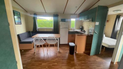 Mobilhome sur terrain privé dans résidence les tamarins