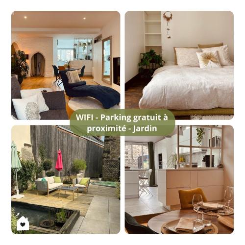 H3 Charmante maison sur la Vilaine près du Château