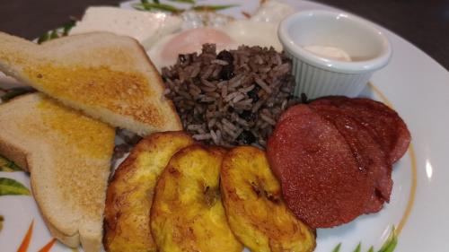 Mad i villaen eller i nærheden