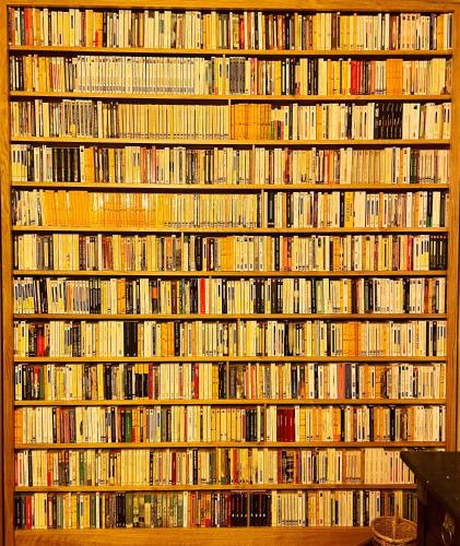 Perpustakaan di rumah percutian