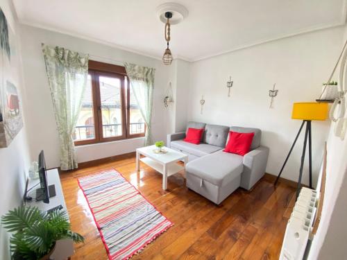 Ένα ή περισσότερα κρεβάτια σε δωμάτιο στο Itos Flats Pravia