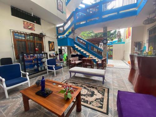 Zona d'estar a Hotel majai
