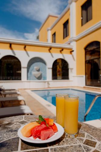 Comida en el hotel o alrededores