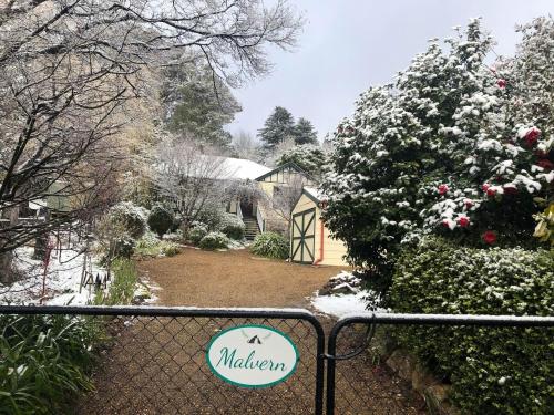 Zahrada ubytování Malvern Cottage Retreat Pet Friendly