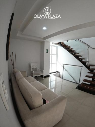 Ruang duduk di Hotel Olaya Plaza