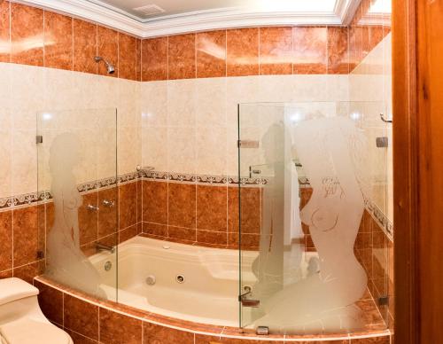 Ένα μπάνιο στο Hotel Colonial Aguadas