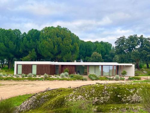 Landskap semula jadi dekat dengan vila ini