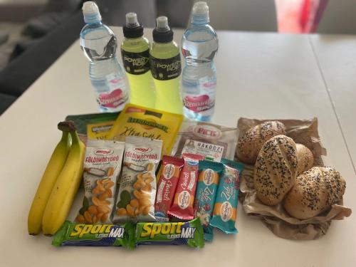シャレーの敷地内または近くでの食事または食べ物