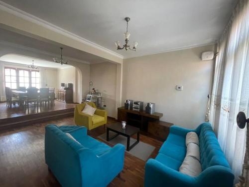 Χώρος καθιστικού στο Casa amplia y cómoda