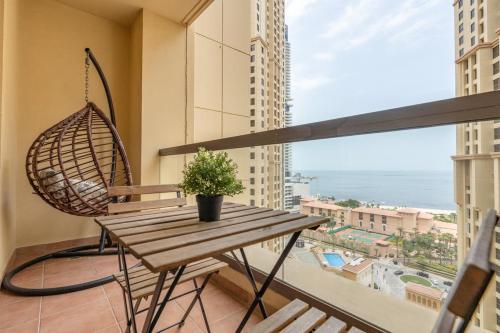 1-BR Stunning Sea View Beachfront JBR