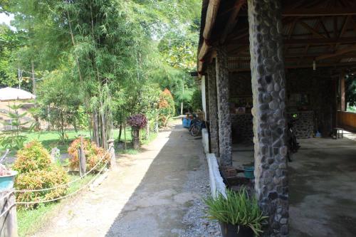 Κήπος έξω από το Green View Guest House only treking with US