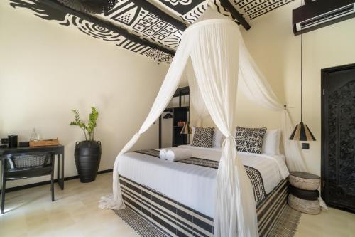 Ένα ή περισσότερα κρεβάτια σε δωμάτιο στο Dara Boutique Hotel