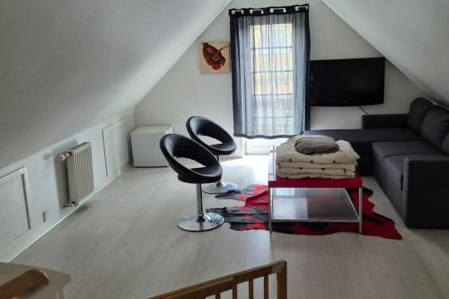 Posezení v ubytování Marku House 2-plans huse
