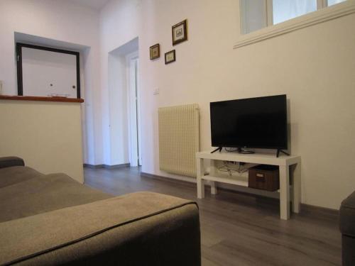 TV a/nebo společenská místnost v ubytování Borgo Carinthia