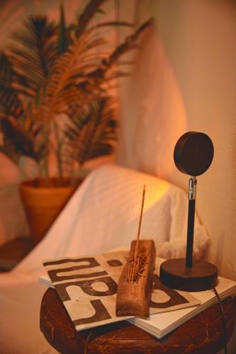 Χώρος καθιστικού στο Jeju Hadoya Beer N Bed