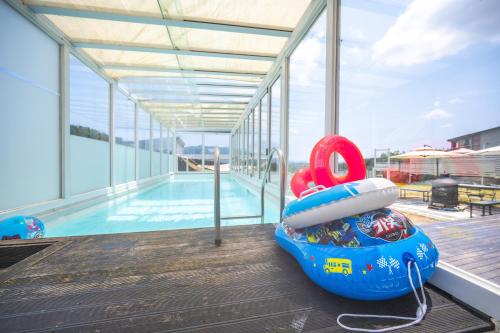 Πισίνα στο ή κοντά στο Kyoengju JNG Poolvilla