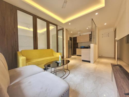 Ruang duduk di Lite Stays - Kurla West