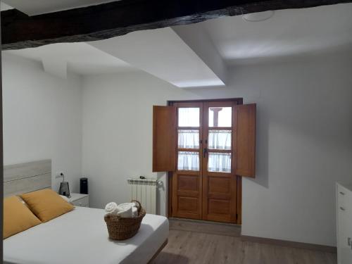 Кровать или кровати в номере Hotel Rural Virgen del Carmen