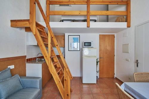 Kuchyň nebo kuchyňský kout v ubytování Horta V - Dúplex Cadaquès