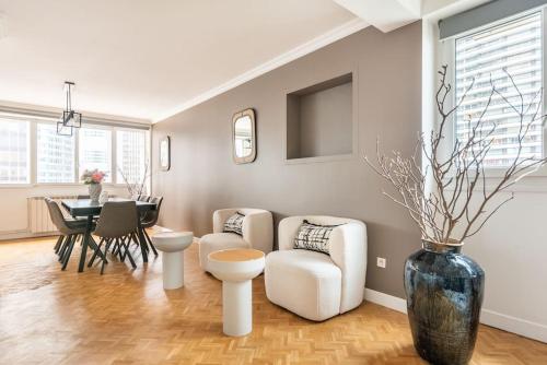 Spacieux et confortable avec vue Tour Eiffel