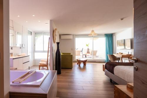 Voodi või voodid majutusasutuse CAPAO Beach Hôtel toas