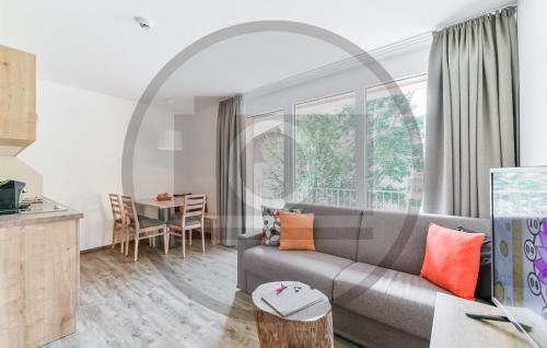 Posezení v ubytování Bezaubernde Ferienwohnung