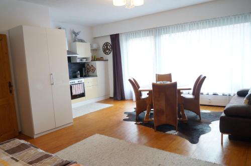 Kuchyň nebo kuchyňský kout v ubytování Wohlfühlstudio Bergblick in Walchsee