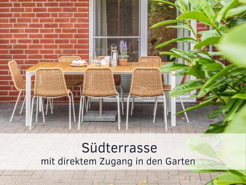 Gambar di galeri bagi Lotsendeck Fehmarn mit Terrasse & Garten, barrierearm di Burg auf Fehmarn