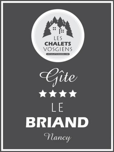 a sign that reads give le branch manager at Le Briand Appartement 4étoiles Nancy Thermal Cosy avec Terrasse Wifi in Nancy