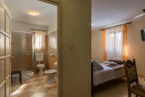 Koupelna v ubytování Villa Divina