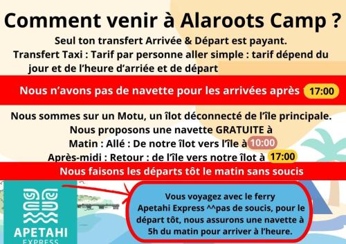 Foto sihtkohas Bora Bora asuva majutusasutuse ALAROOTS BORA BORA CAMP galeriist