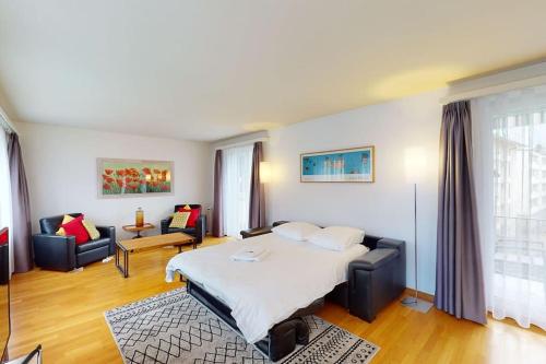 Nice 1 BR flat city center near lake - D7