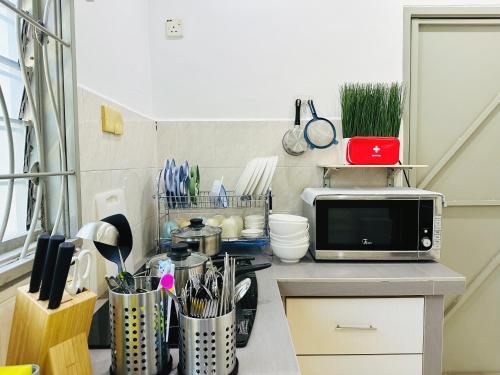 Dapur atau dapur kecil di BM大山脚 Alma Single Storey Semi-D 5-minute To Aeon Mall