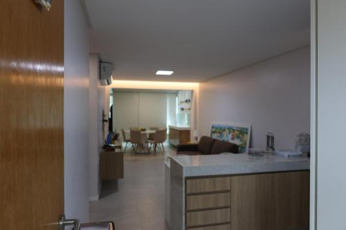 Kuchyň nebo kuchyňský kout v ubytování Carneiros Beach Resort