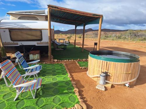 KAroo Rustic caravan