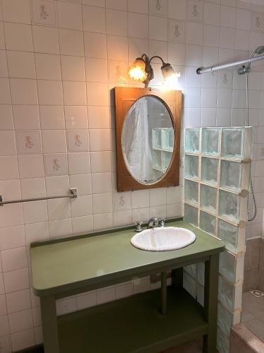 Koupelna v ubytování Eli housing
