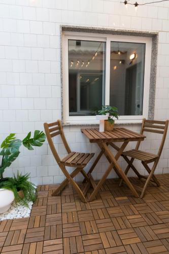 Apartamento con terraza en pleno centro - Mar de Ardora Portonovo