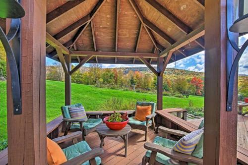 Zahrada ubytování Catskill Ski Mountain Retreat with Private Pool