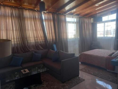 Posezení v ubytování Hotel Salime Al Khozama