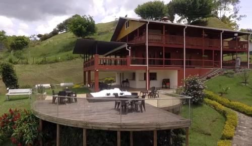 Budova, kde se vila nachází
