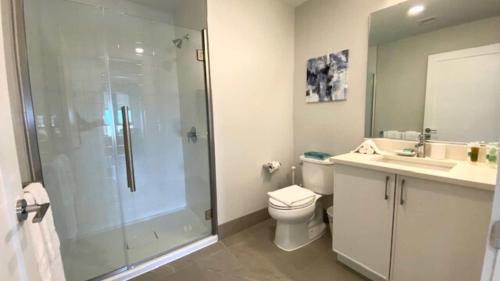 Koupelna v ubytování Private Apt Downtown