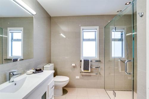 Koupelna v ubytování HotelSuse
