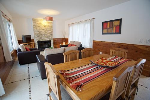 Posezení v ubytování Cabanas Patagonia Village