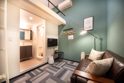 Μια τηλεόραση ή/και κέντρο ψυχαγωγίας στο Apartment Sanjo