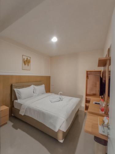 Postel nebo postele na pokoji v ubytování NiEr Guesthouse Zwei