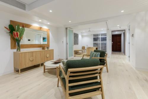 Ein Sitzbereich in der Unterkunft Coconut Grove