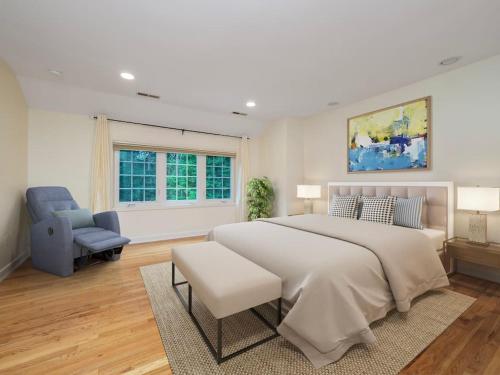 Ένα ή περισσότερα κρεβάτια σε δωμάτιο στο Green Utopia