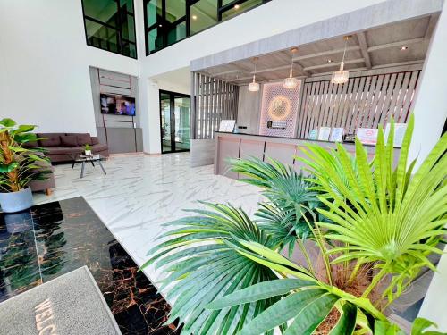 Vstupní hala nebo recepce v ubytování เวลโกรว์ โฮเทล - Wellgrow Hotel